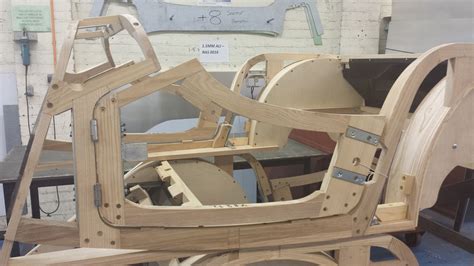 Wooden door and cockpit frame for Morgan. | Morgan cars, Car frames, Custom cars