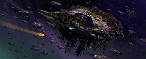 Space Pirate Asteroid Base by MeckanicalMind on deviantART | Space ...