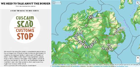 Maps Mania: A Tour of the Irish Border