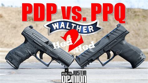 Walther Ppq 45 Vs Walther Pdp Full Size 4 Size Comparison Handgun Hero ...