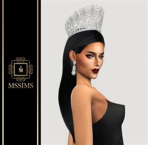 MISS UNIVERSE THAILAND 2016 CROWN FOR THE SIMS 4