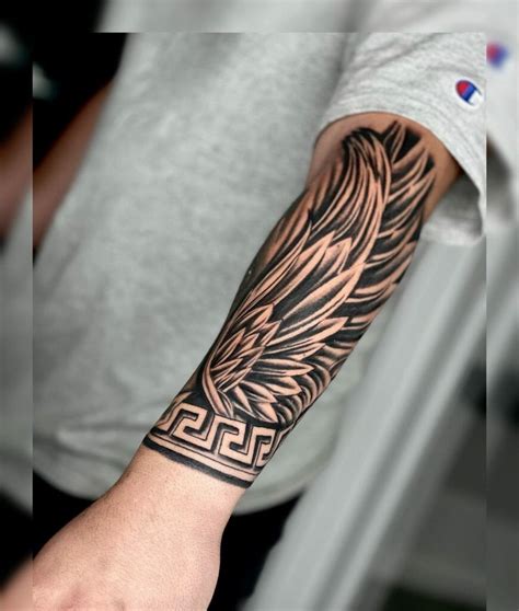 Exploring 100+ Exquisite Forearm Wing Tattoo Drawing Ideas – Amazing Xanh