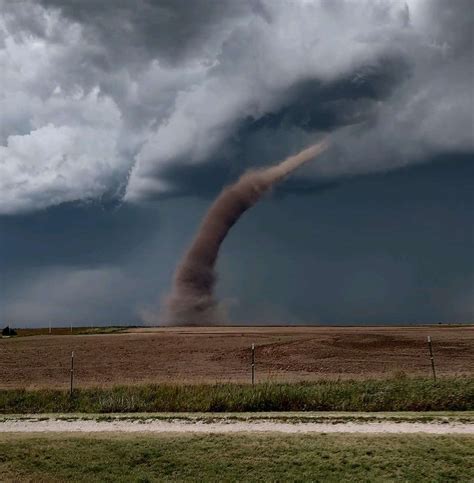 National Weather Service explains landspout spotted in Rush Co.