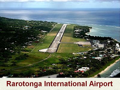 Winter Holidays: Rarotonga International Airport.