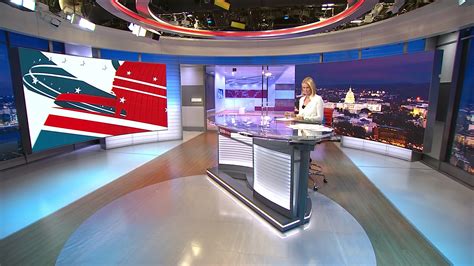 BBC News Washington Broadcast Set Design Gallery