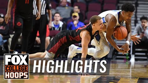 San Diego State beats Creighton 83-52 | FOX COLLEGE HOOPS HIGHLIGHTS - YouTube