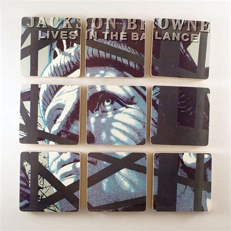 Jackson Browne, Lives In the Balance Album Art | Handcrafted… | Flickr
