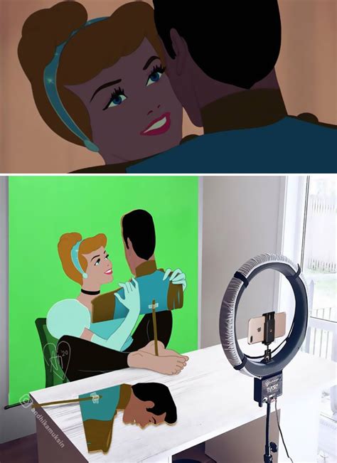 11 Behind-The-Scenes Pics Of Disney’s Famous Scenes | Bored Panda