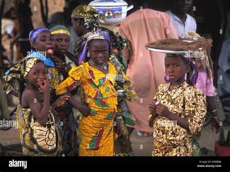 Village girls in Kaduna State, Nigeria Stock Photo - Alamy