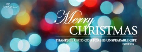 Download Merry Christmas - Christian Facebook Cover & Banner