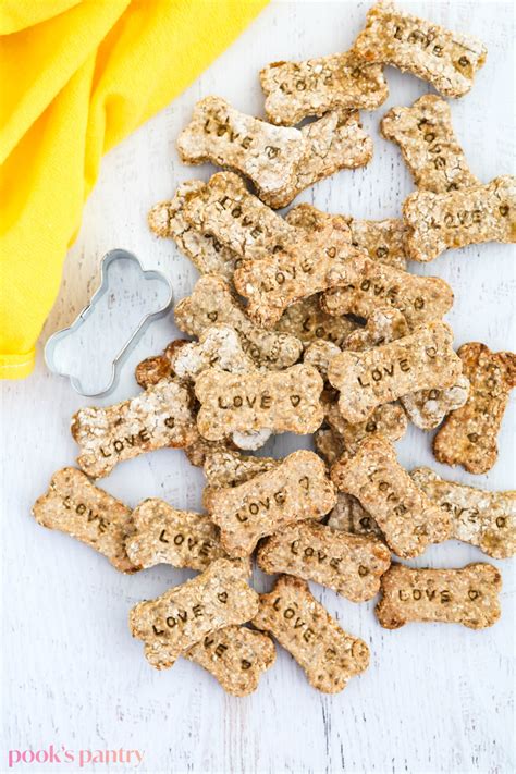 Homemade banana dog treats recipe - Pook's Pantry Recipe Blog