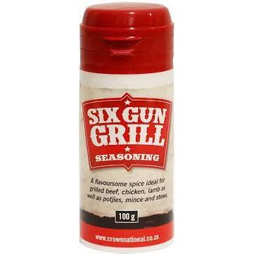 Six Gun Grill Refillable Shaker 100g - THE SA SHOP