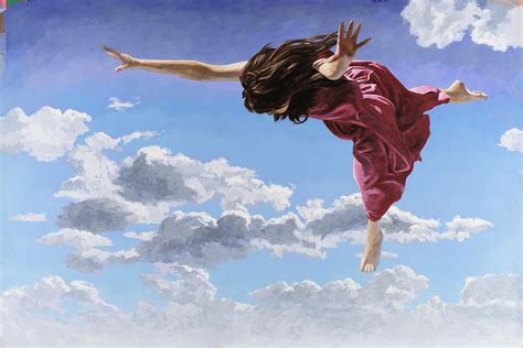 Flying Dream #3 Painting by David Palmer - Fine Art America