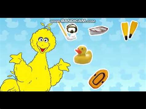 Sesame Street Games: Journey to Ernie Big Bird's Clue Hunt Game - YouTube