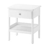 TYSSEDAL bedside table, white, 51x40 cm - IKEA
