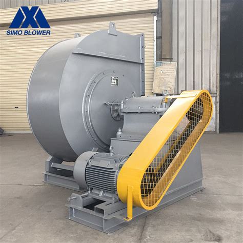 Single Suction Industrial Centrifugal Fans Large Capacity Stainless Steel Blower