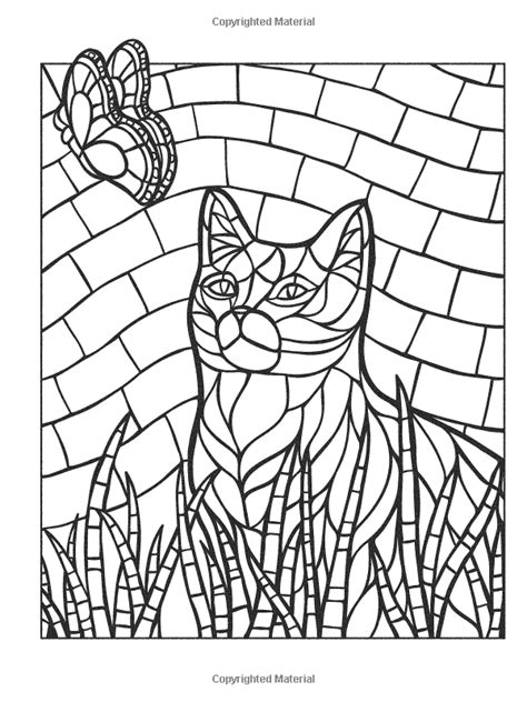 Creative Haven Animal Mosaics Coloring Book: Relaxing Illustrations for ...