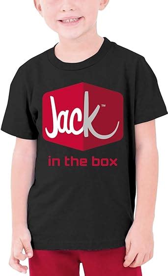 Amazon.com: LWJKI Design Jack in The Box Logo Funny T-Shirt Short ...