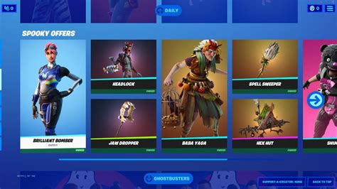 The "Brilliant Bomber" skin has an item shop Featured Image that works ...