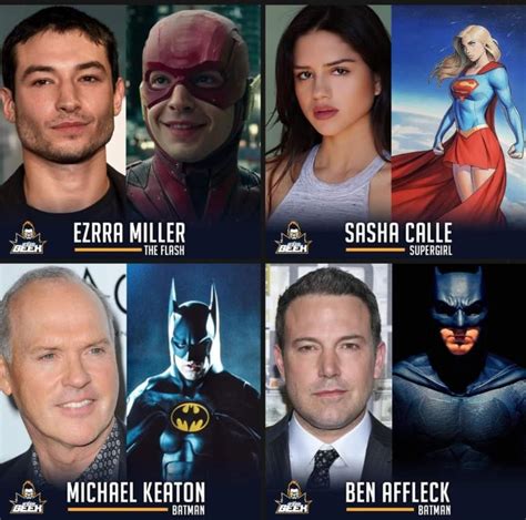 OTHER: "The Flash" Movie Cast so far. : r/DC_Cinematic