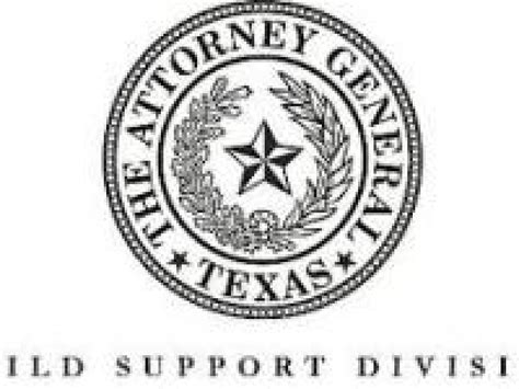 Texas Attorney General's Office Links Child Support Payments To Vehicle Registration Renewals ...