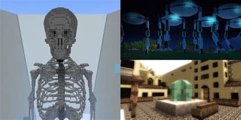 Skeleton Statue Minecraft