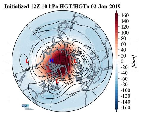 Severe winter weather forecast for parts of US and Europe as the polar vortex splits into 3 ...