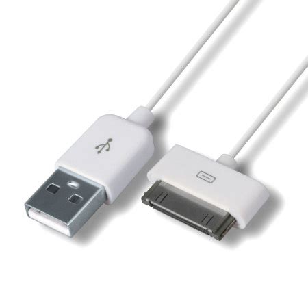 iPad 3 / iPad 2 / iPad USB Charge & Sync Cable - White