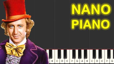 Willy Wonka Pure Imagination Piano Tutorial - YouTube