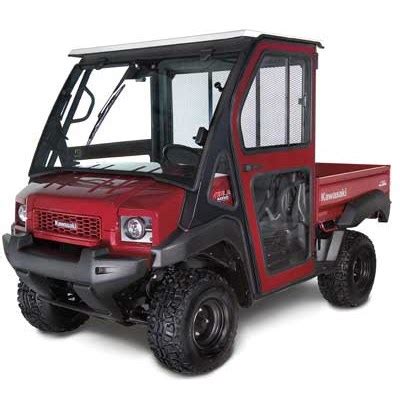 Soft Door Set, Front, Super Black | 2020 Kawasaki MULE™ 4010 4X4