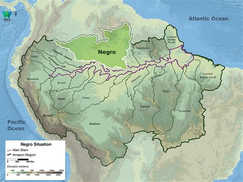 Rio Negro River Map