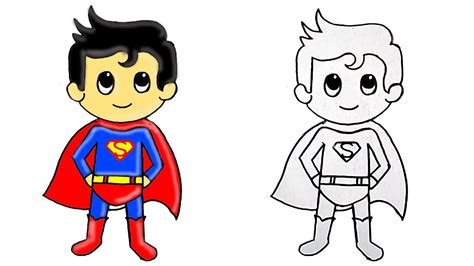 Superman Drawing at GetDrawings | Free download