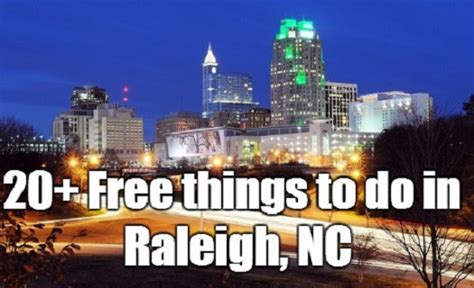 20+ Free Things to do in Raleigh, NC