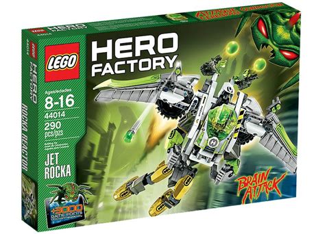 LEGO - LEGO Hero Factory - Brain Attack, Jet Rocka - - elefant.ro