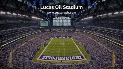 Lucas Oil Stadium Seating Chart 2023 | Indianapolis Colts’ Stadium - SeatGraph