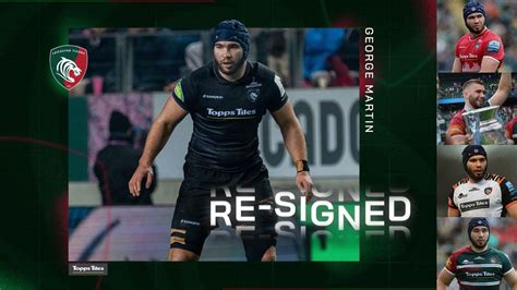 George Martin re-signs with Tigers | Leicester Tigers