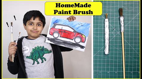 How to make Paint Brush at Home | Homemade Paint Brush | DIY Painting ...