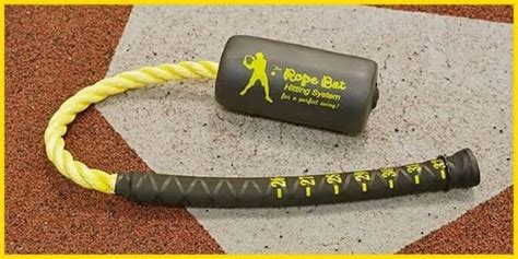 Rope Bat Training Bat Swing Trainer for Baseball and Softball