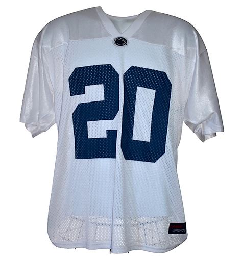 Penn State Football Jersey White #20 Nittany Lions (PSU)