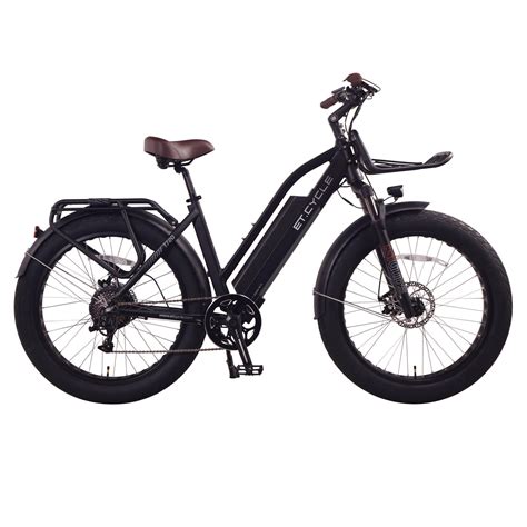 ET.Cycle T720 Fat Trekking Step-thru E-Bike, 48V 15Ah, 720Wh Battery