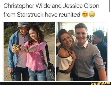 Christopher Wilde and Jessica Olson from Starstruck have reunited "'." m - )