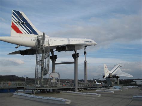 Concorde and Tupolev Tu-144 together. Auto & Technik Museum Sinsheim ...