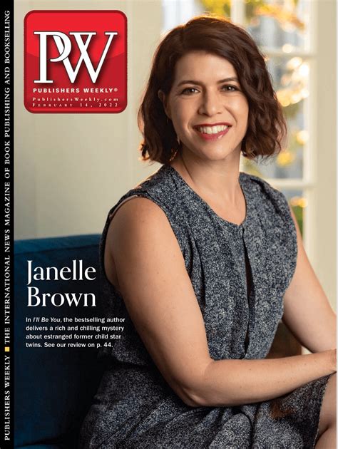 Janelle Brown — I'LL BE YOU on the cover of Publisher's Weekly