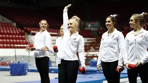 Alabama Gymnastics on Twitter: "Our freshmen getting their first taste ...