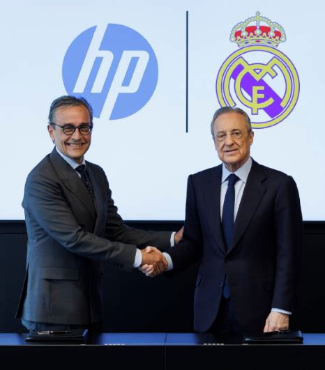 Real Madrid anuncia "acordo de patrocínio histórico" com HP - Gazeta ...