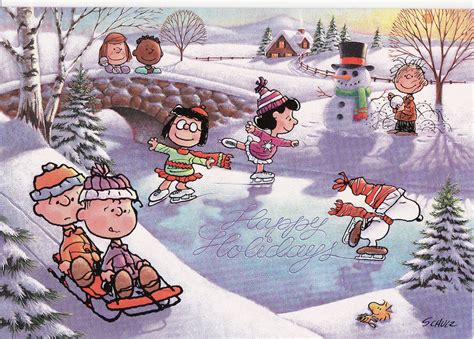 Happy Holidays | Snoopy christmas, Charlie brown and snoopy, Charlie ...