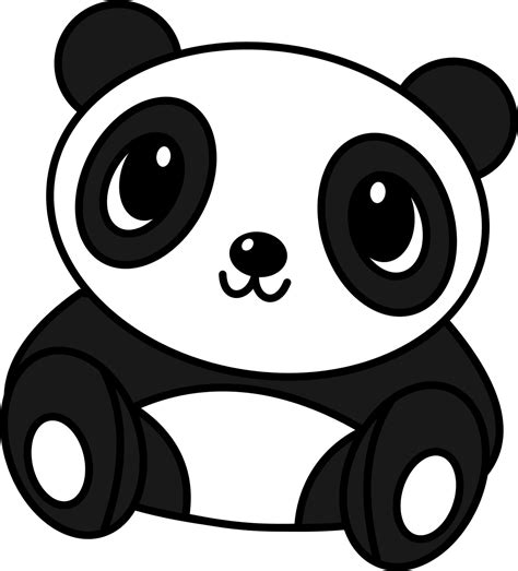 Drawing Pandas Giant Panda Cute Cartoon Drawings Panda - Clip Art Library