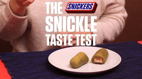 SNICKERS Team Tries The SNICKLE - YouTube