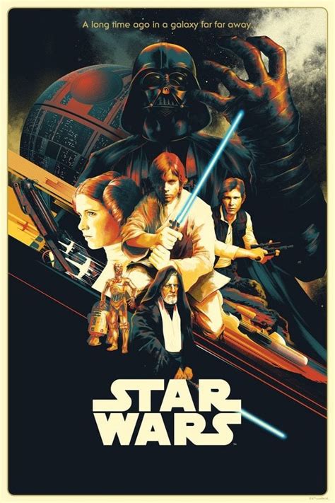 Amazing New Star Wars: A New Hope Poster from Artist Matt Taylor Now ...