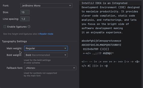 IntelliJ IDEA EAP 4: Adjustable Font Weight, Support for a Git Commit Template, and More | LaptrinhX